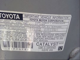 2002 TOYOTA TUNDRA SILVER, SR5, EXTD CAB, 4.7L, AT, 4WD. Z25020